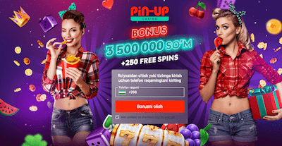 Pin Up Casino Bonus Uzbekistan